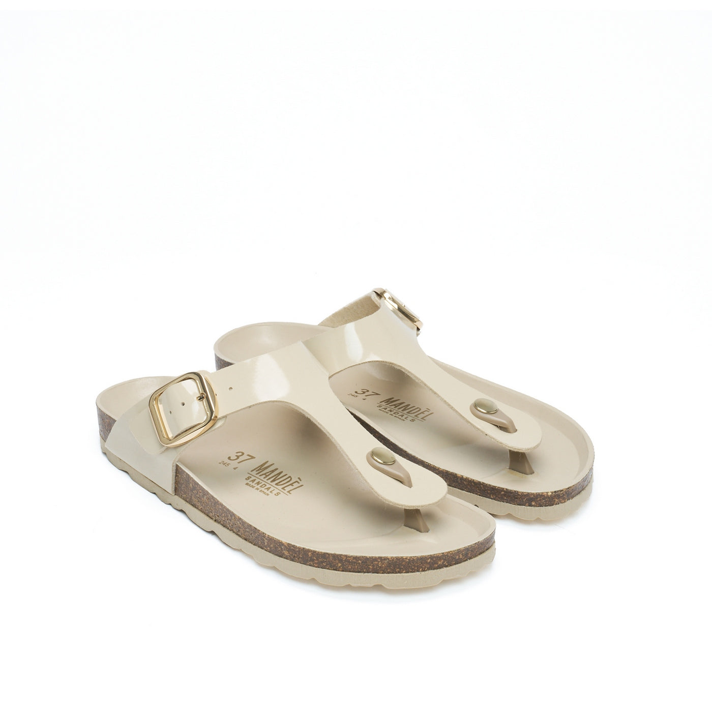 Blanca Flip Flops - Beige - Women