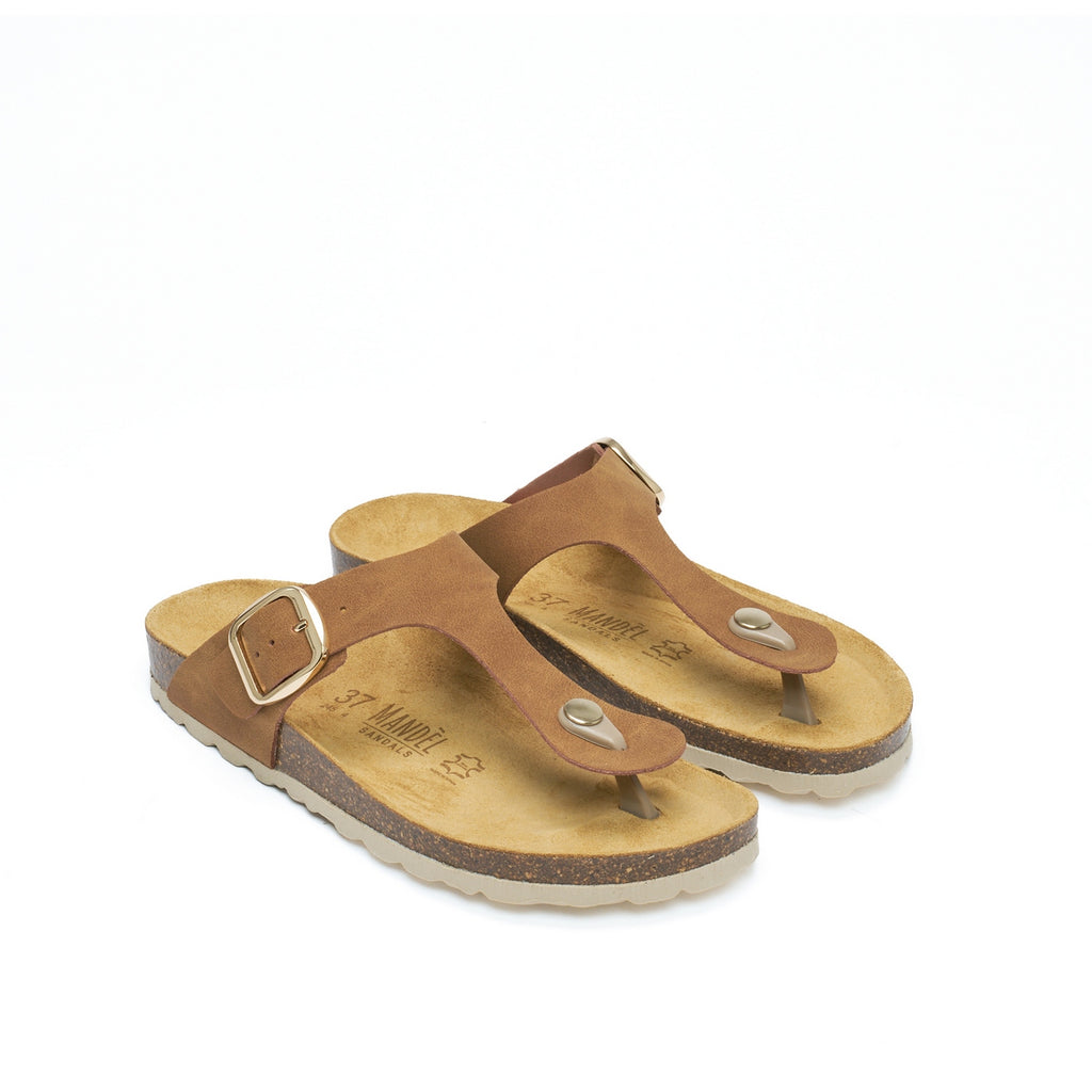 Blanca Flip Flops - Brown - Women