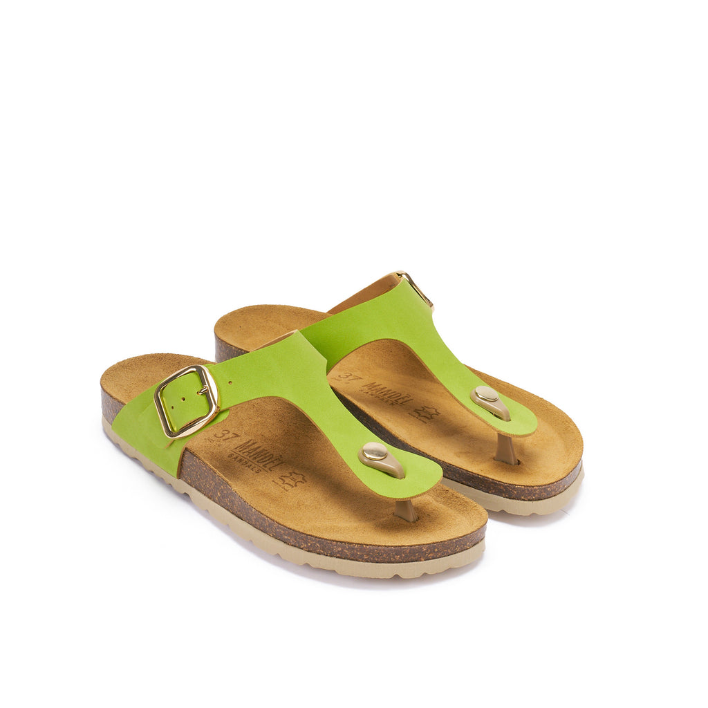 Blanca Flip Flops - Green - Women