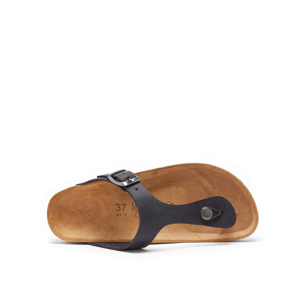 Chanclas Blanca - Negro - Mujer