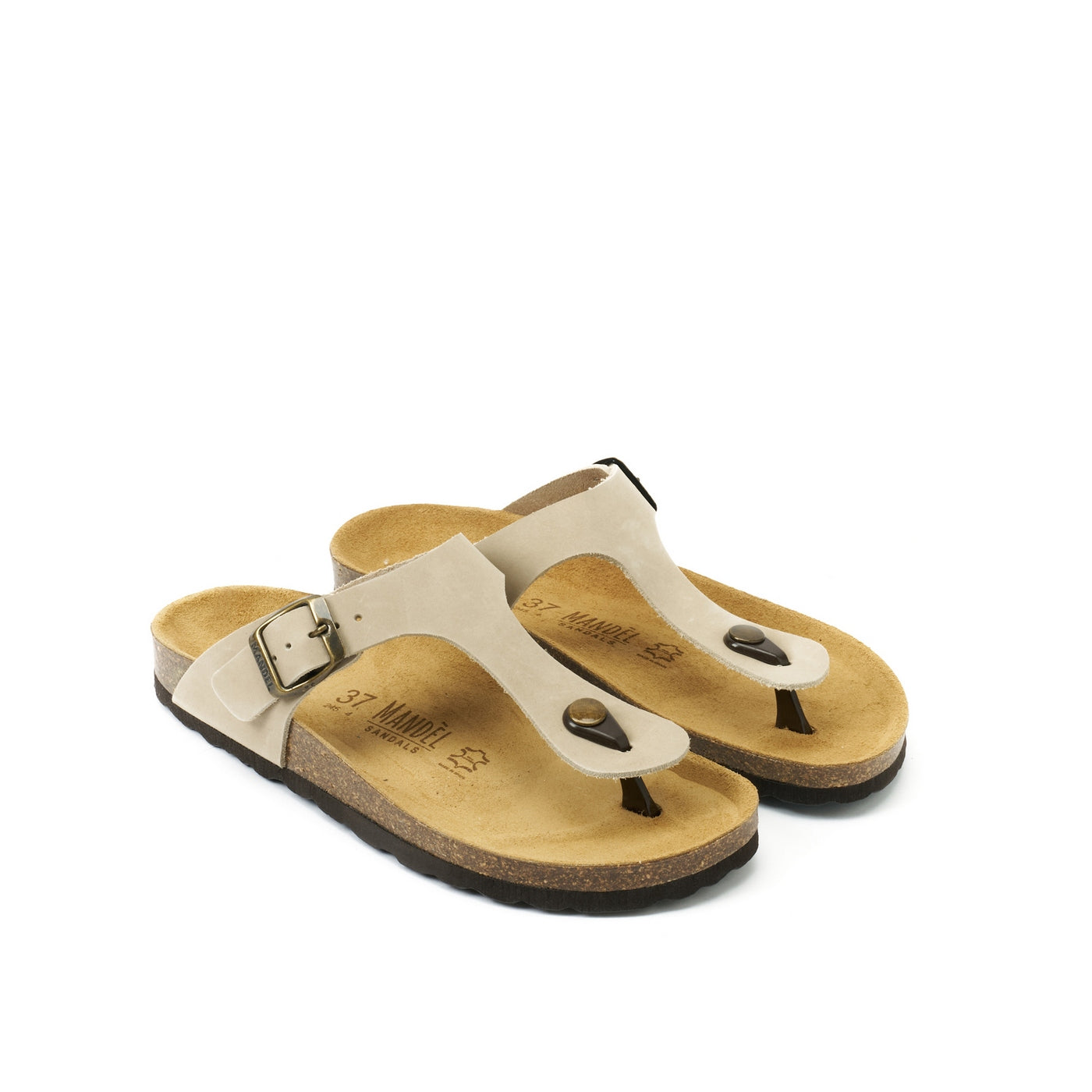 Chanclas Blanca - Beige - Mujer