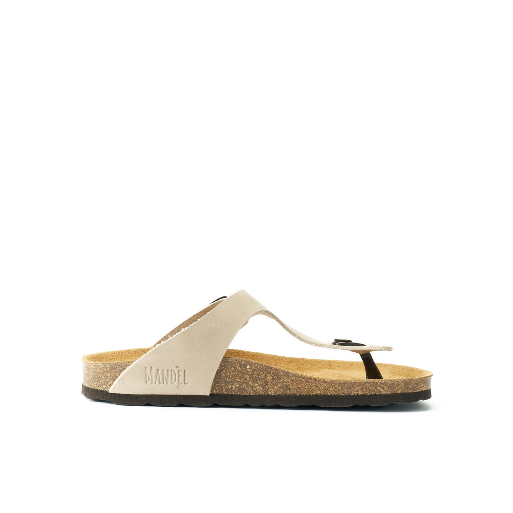 Chanclas Blanca - Beige - Mujer