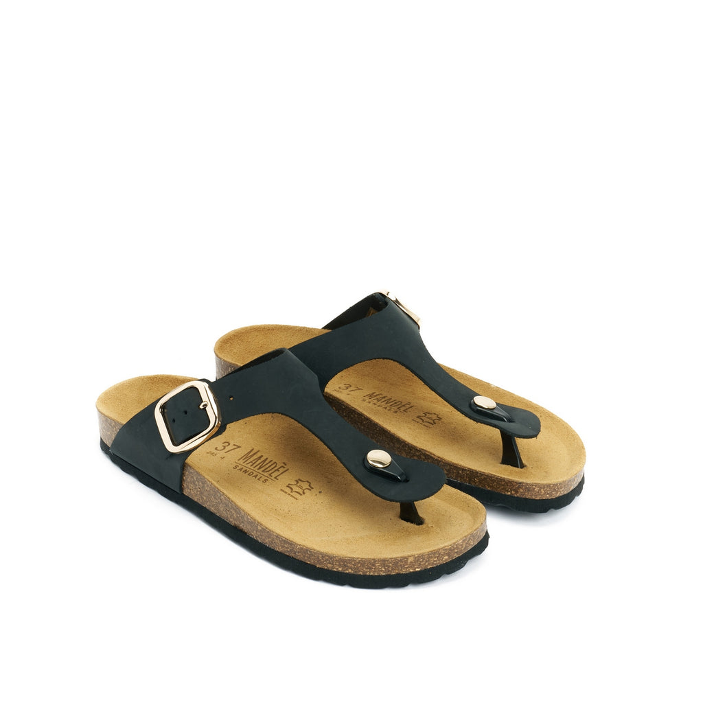 Chanclas Blanca - Negro - Mujer