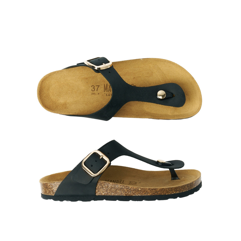 Chanclas Blanca - Negro - Mujer