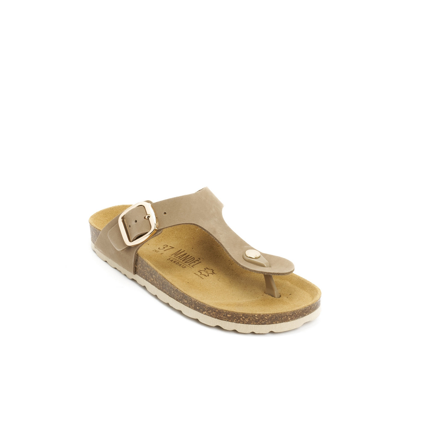 Tongs Blanca - Taupe - Femme