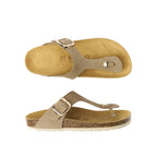 Tongs Blanca - Taupe - Femme