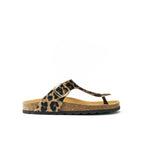 Chanclas Blanca - Marrón - Mujer