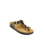 Chanclas Blanca - Marrón - Mujer