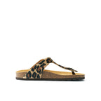 Chanclas Blanca - Marrón - Mujer