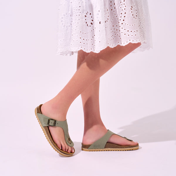 Blanca Flip Flops - Green - Women