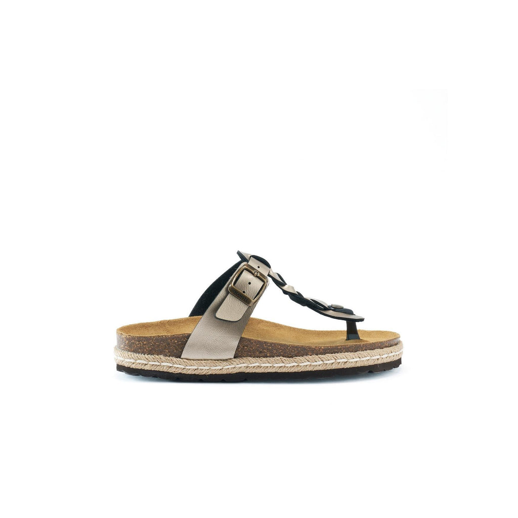 Luna Flip Flops - Bronze - Women's