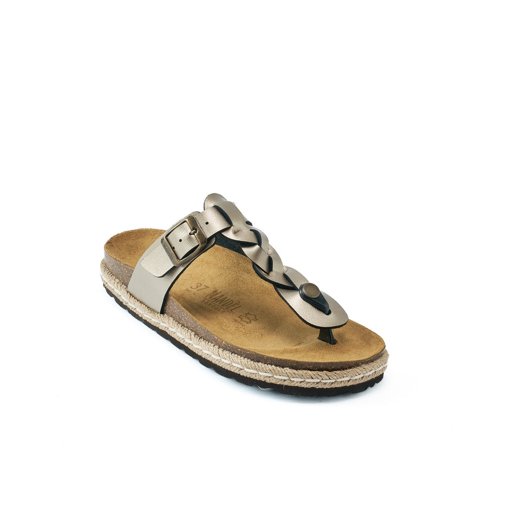 Luna Flip Flops - Bronze - Women's