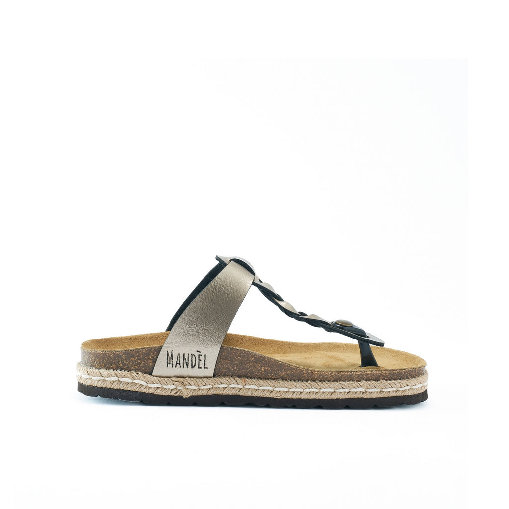 Luna Flip Flops - Bronze - Women's