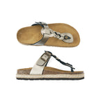 Luna Flip Flops - Bronze - Women's