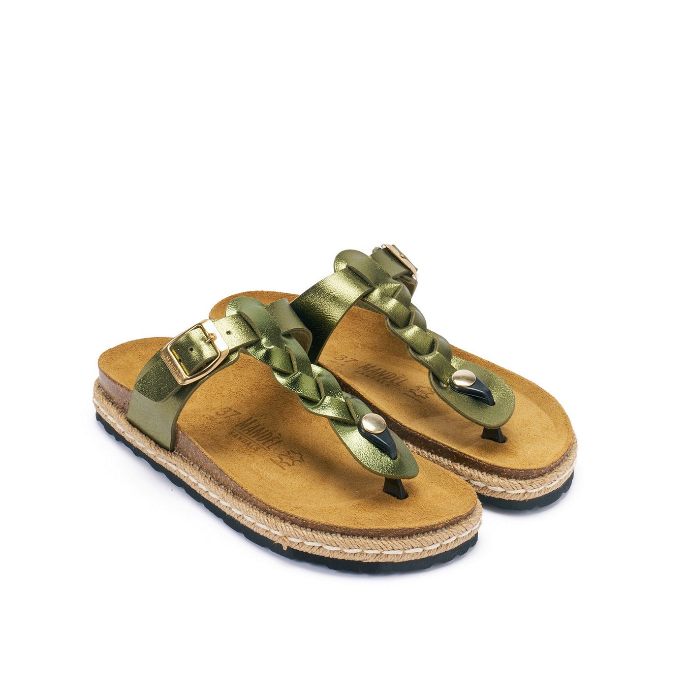 Luna Flip Flops - Green - Women's