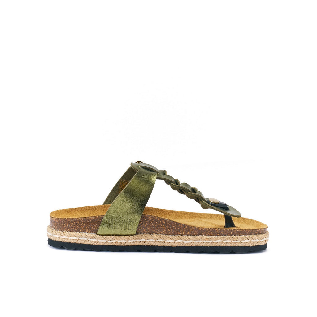 Luna Flip Flops - Green - Women's
