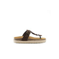Tongs Luna - Dark Brown - Femme