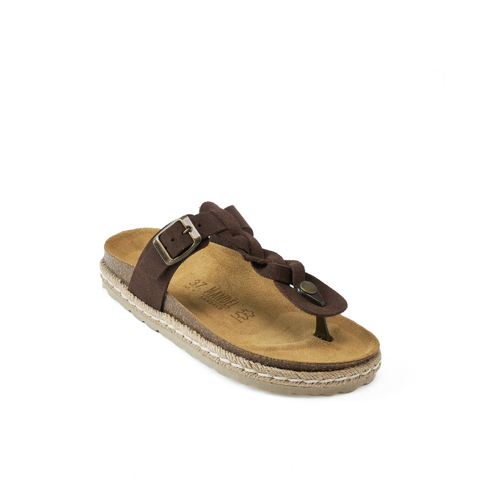 Tongs Luna - Dark Brown - Femme