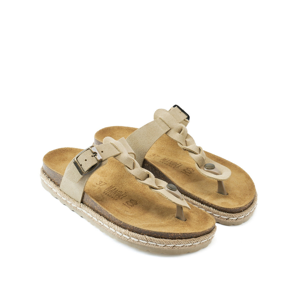 Tongs Luna - Beige - Femme