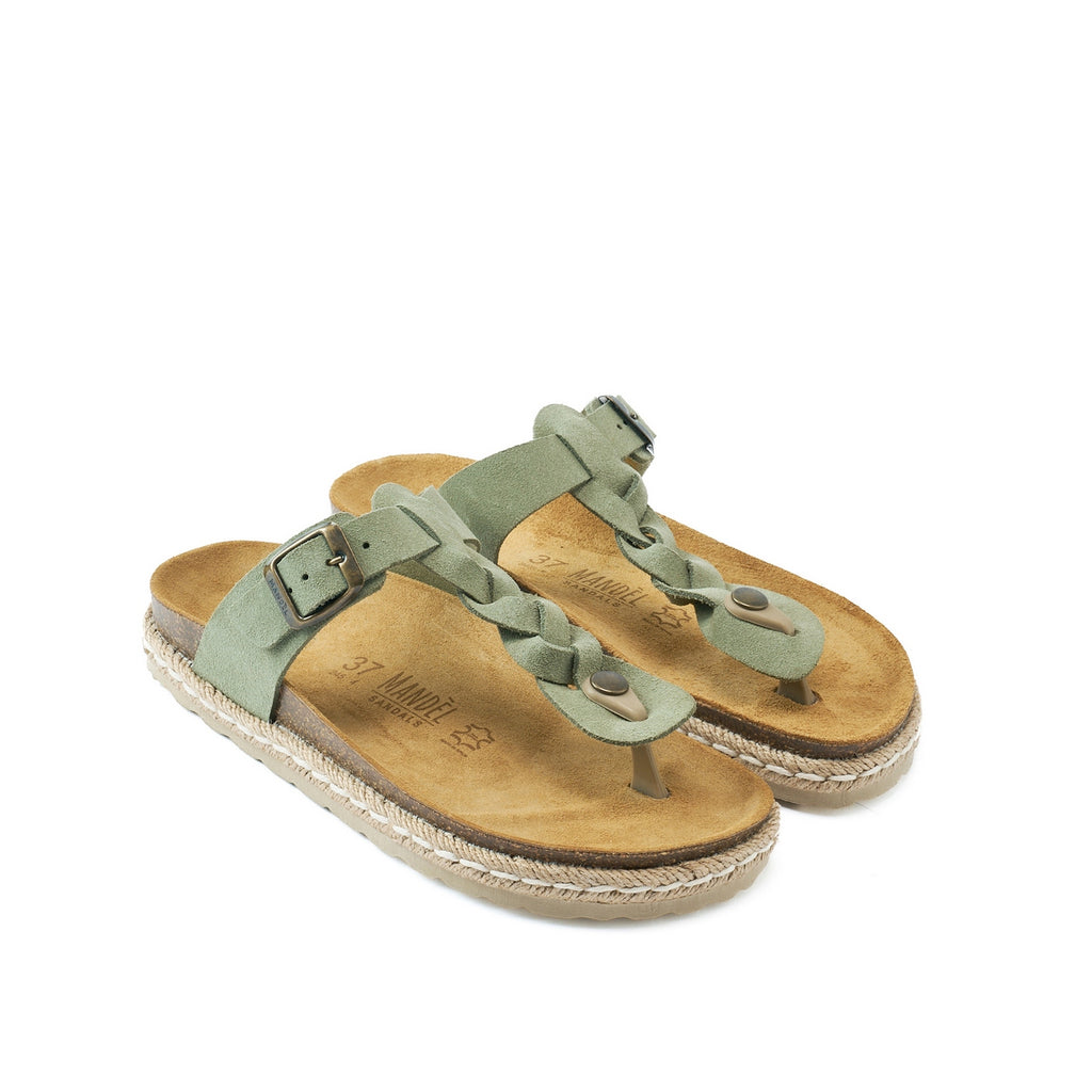 Chanclas Luna - Verde - Mujer