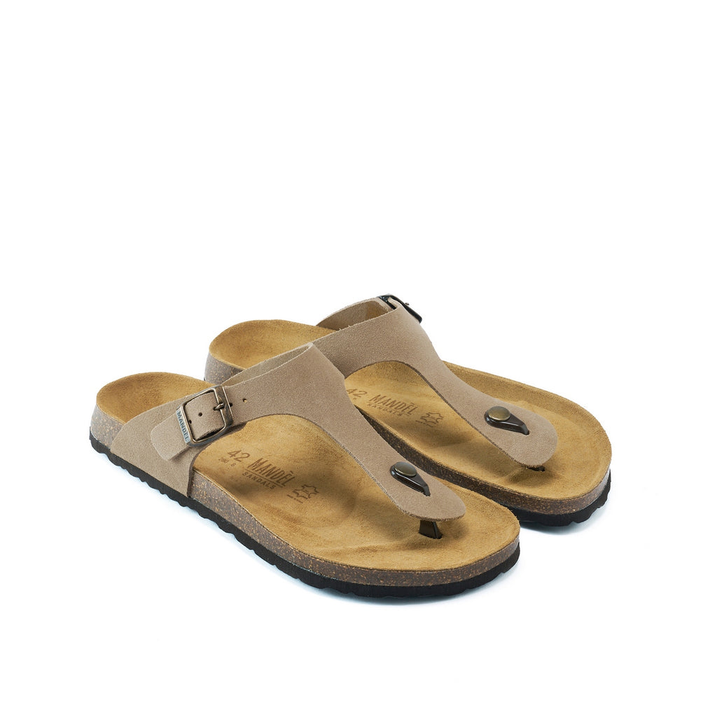 Chanclas David - Taupe - Hombre