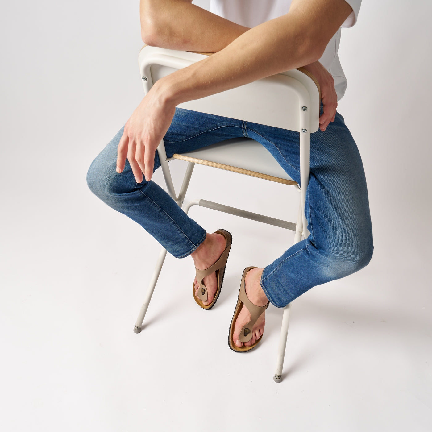 Tongs David - Brown - Homme