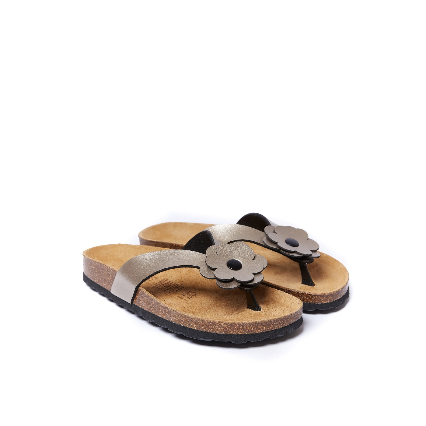 Tongs Lene - Bronze - Femme