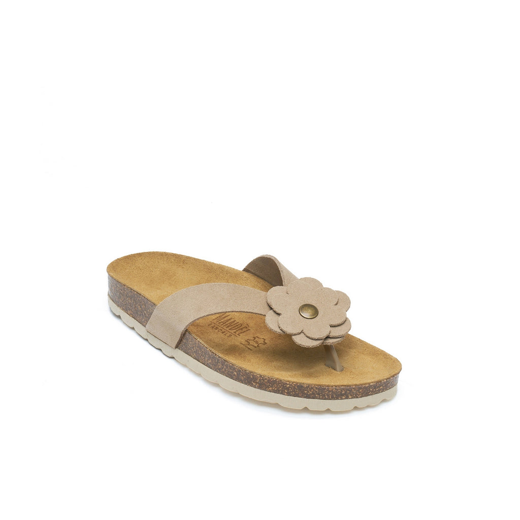 Chanclas Lene - Taupe - Mujer