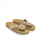 Chanclas Lene - Taupe - Mujer