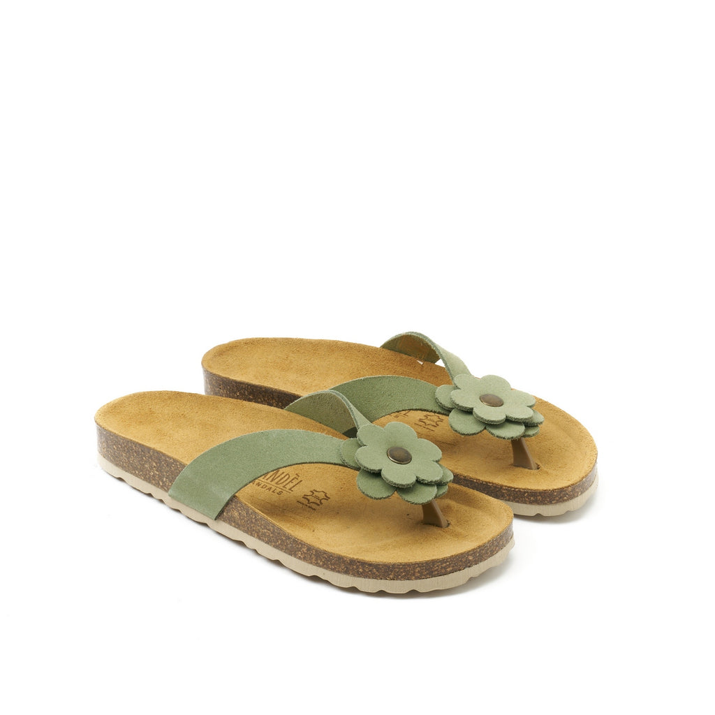 Chanclas Lene - Verde - Mujer