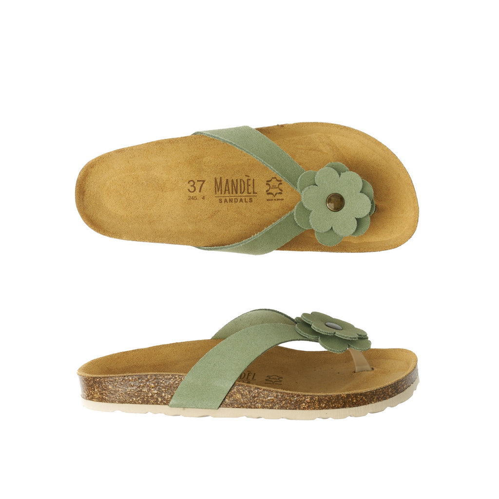 Chanclas Lene - Verde - Mujer
