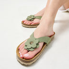 Chanclas Lene - Verde - Mujer
