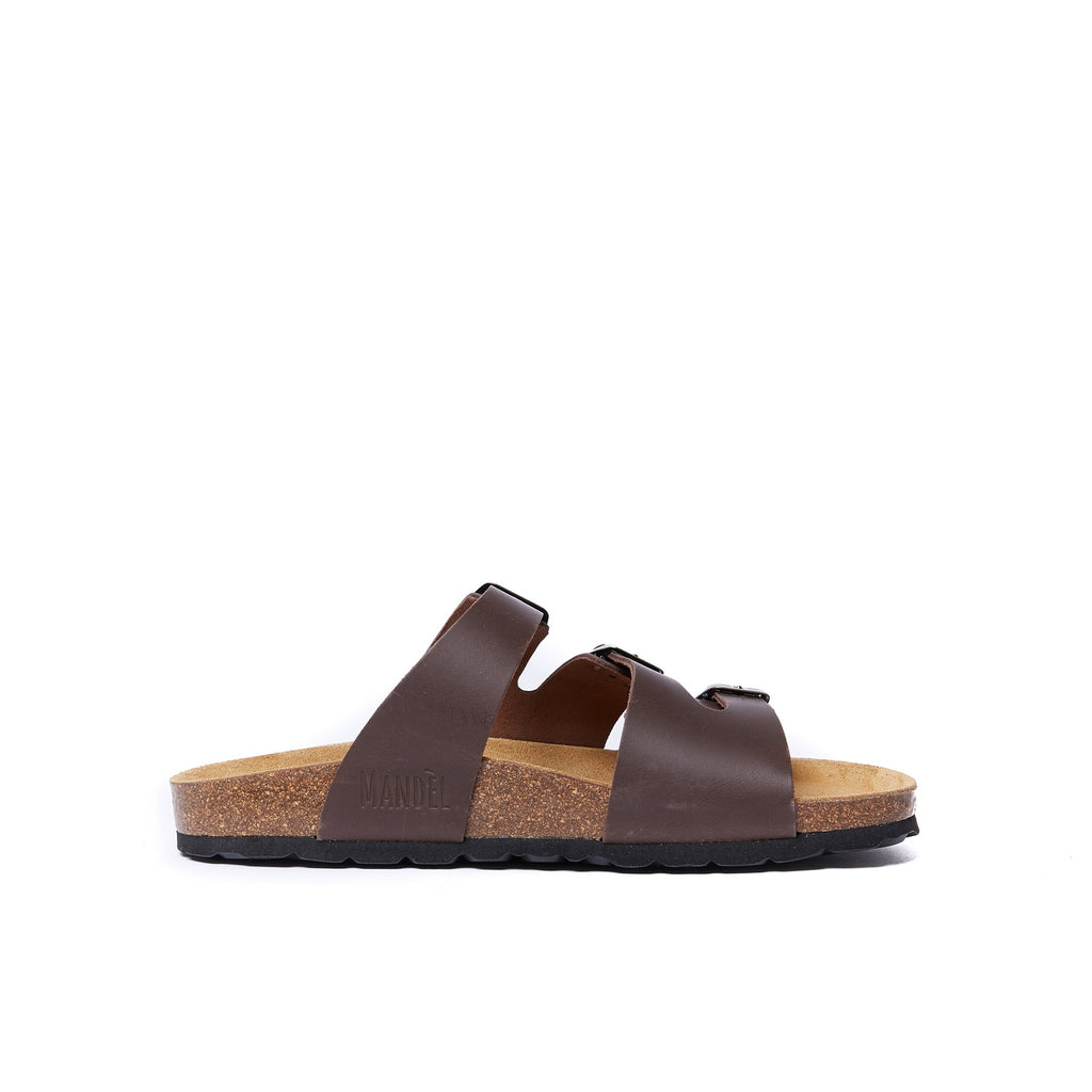Sandalias Paco - Marrón Oscuro - Mujer
