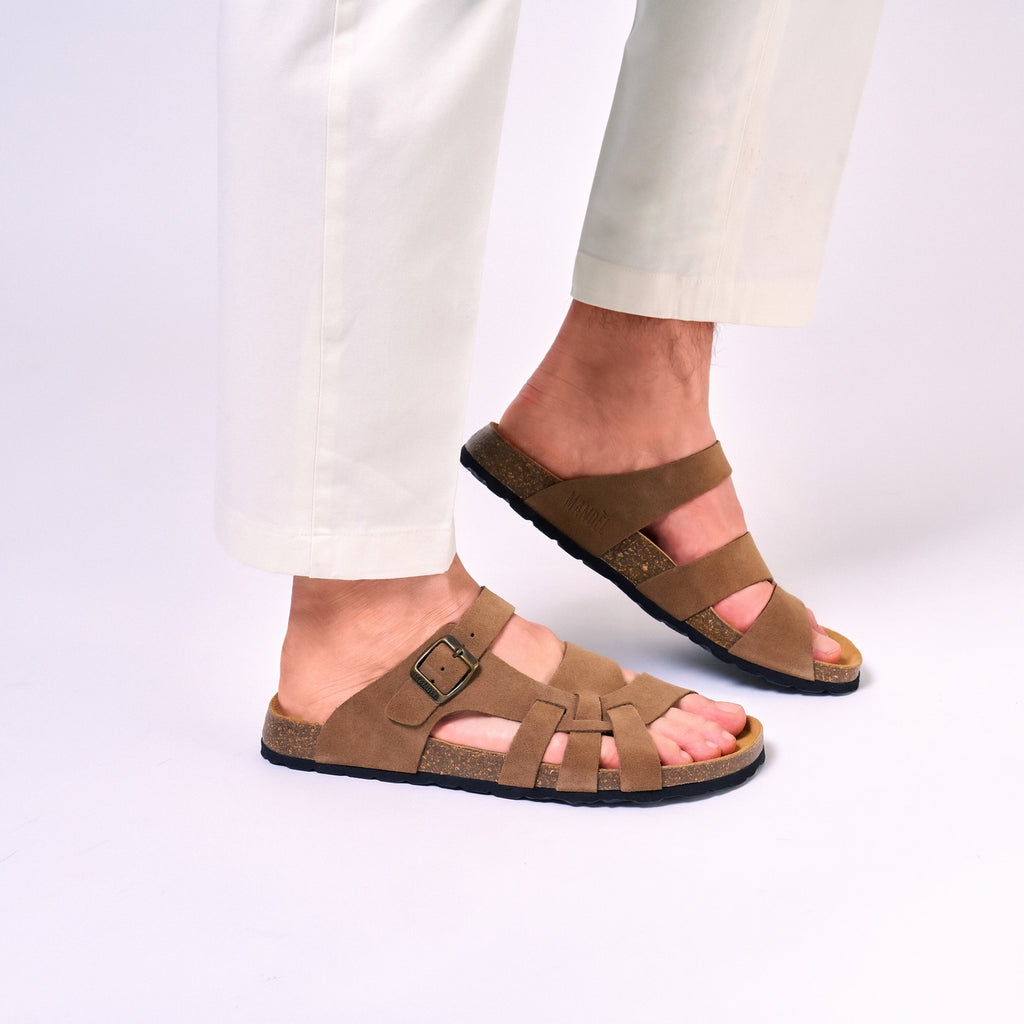 Alvaro Sandals - Brown - Men