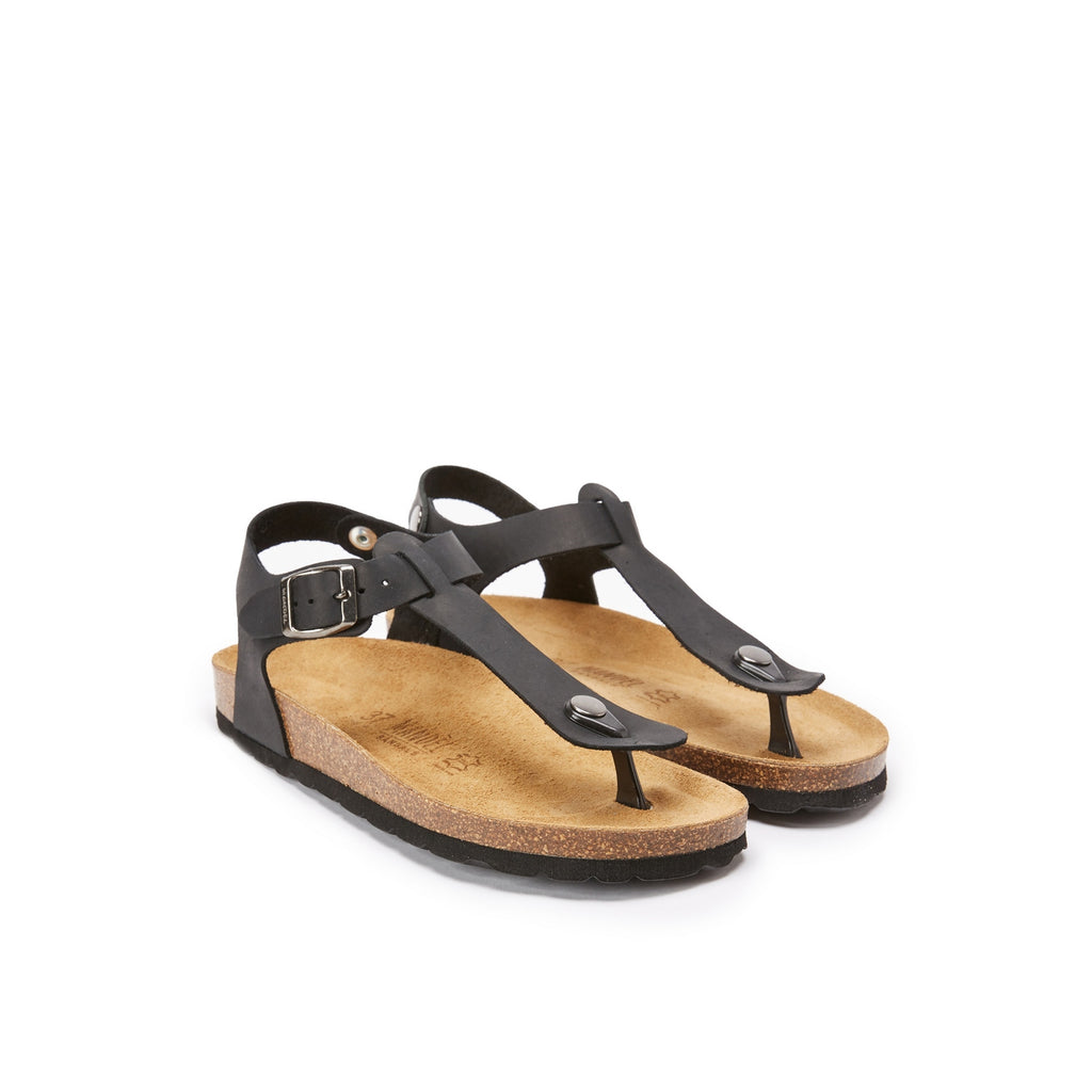 Tongs Leon - Black - Femme