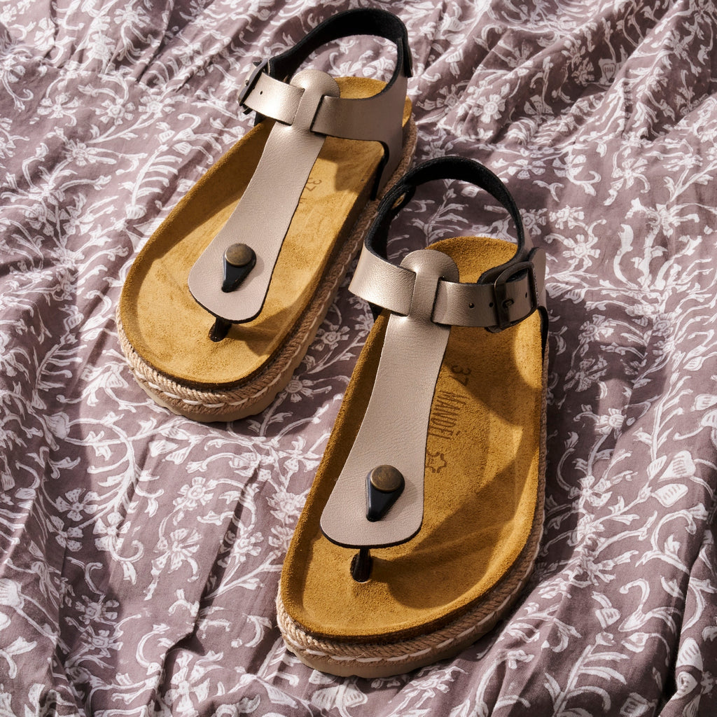 Tongs Leon - Bronze - Femme