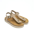 Leon Flip Flops - Taupe - Women