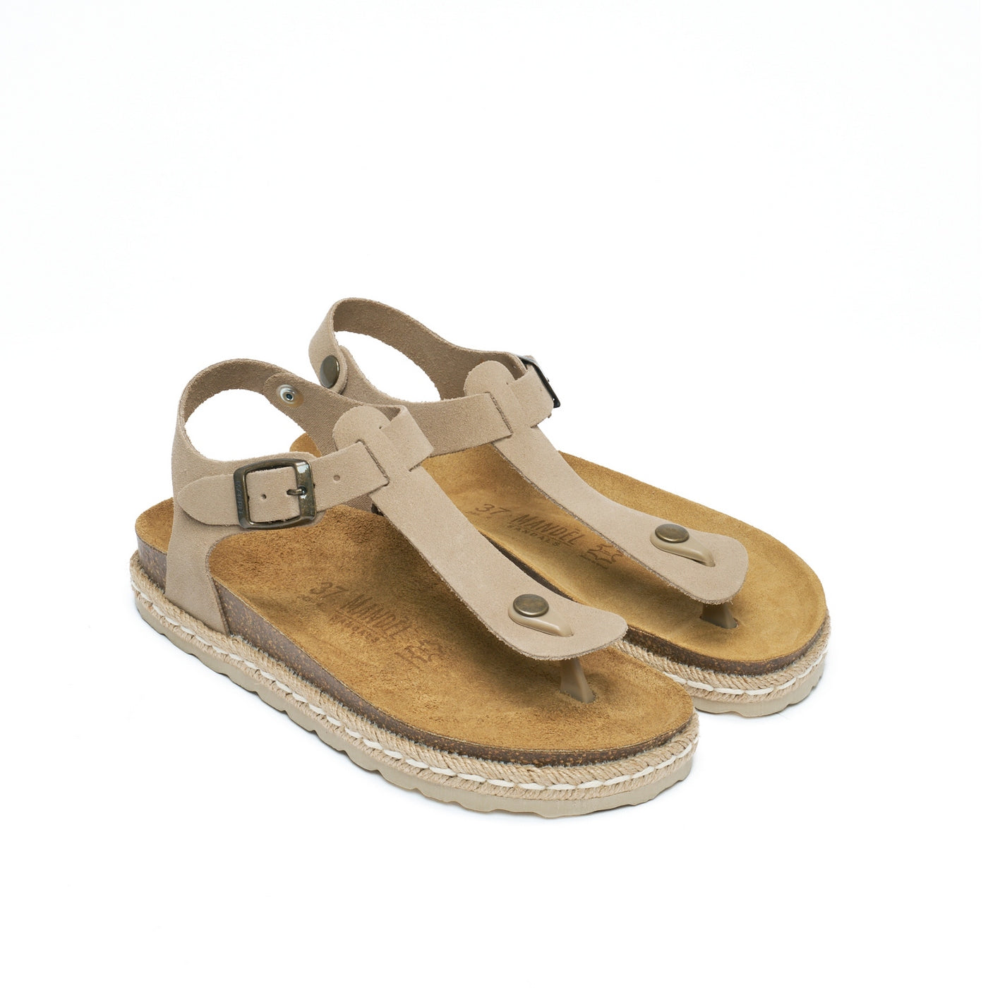 Leon Flip Flops - Taupe - Women
