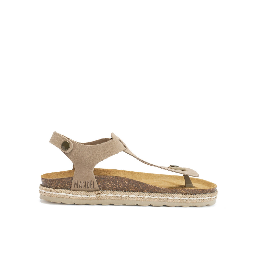 Leon Flip Flops - Taupe - Women