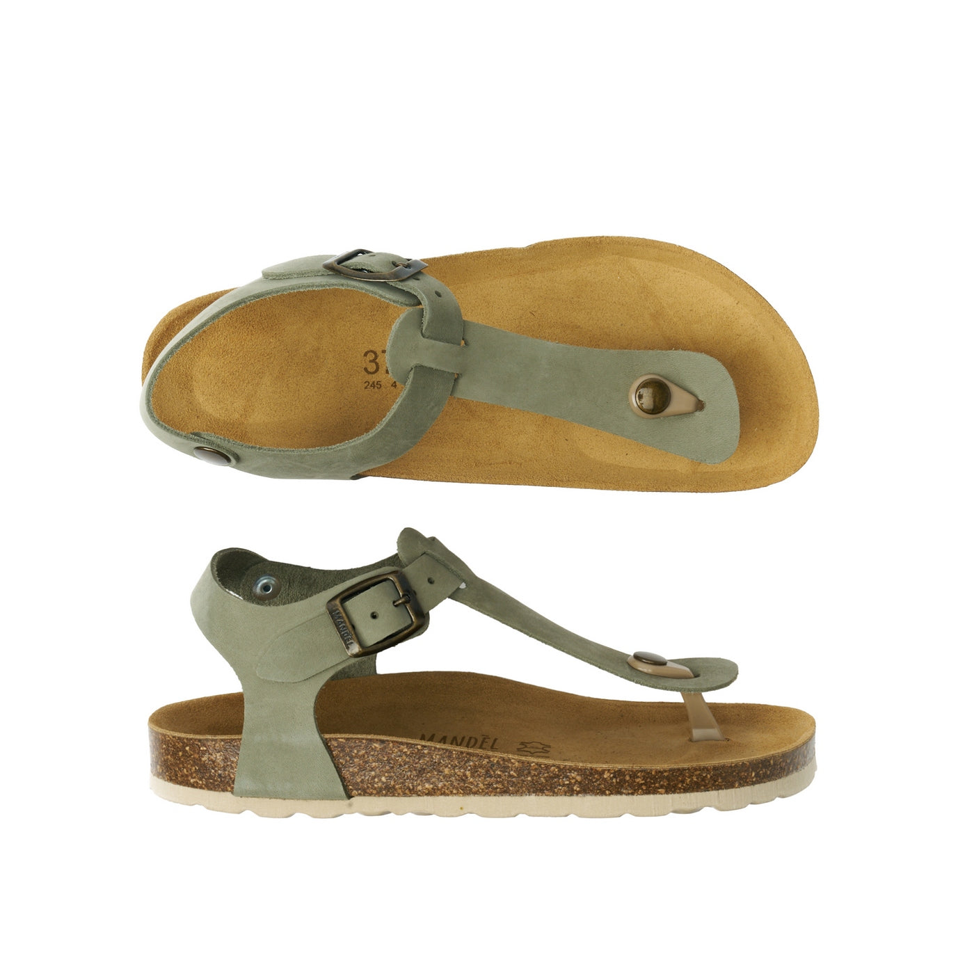 Tongs Leon - Green - Femme