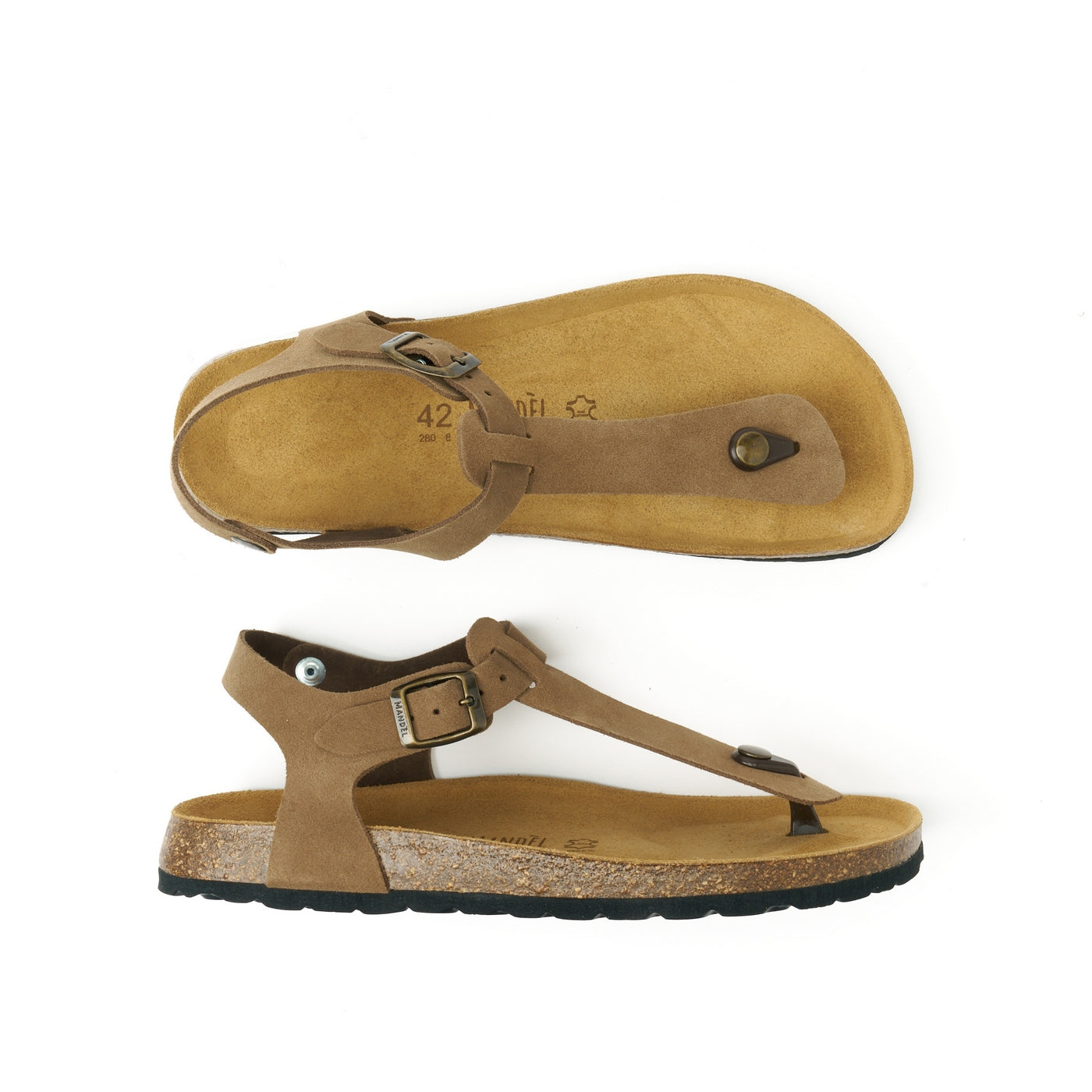 Leon Flip Flops - Brown - Men