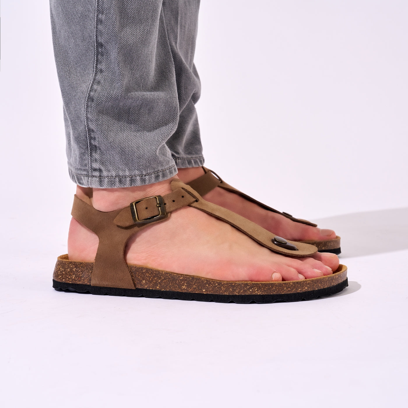 Leon Flip Flops - Brown - Men