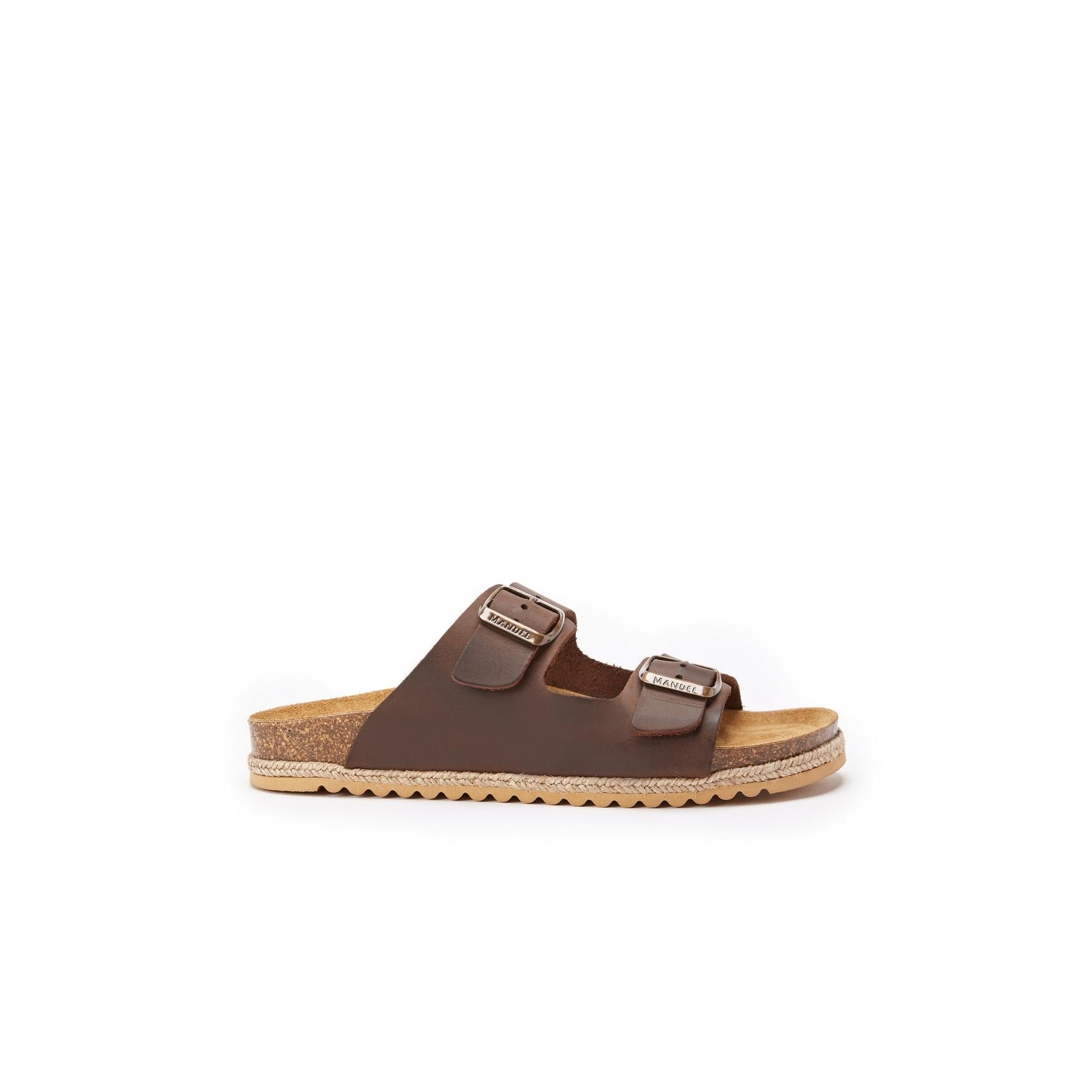 Mandel - Alberto Oiled Leather Dark Brown - Women's
