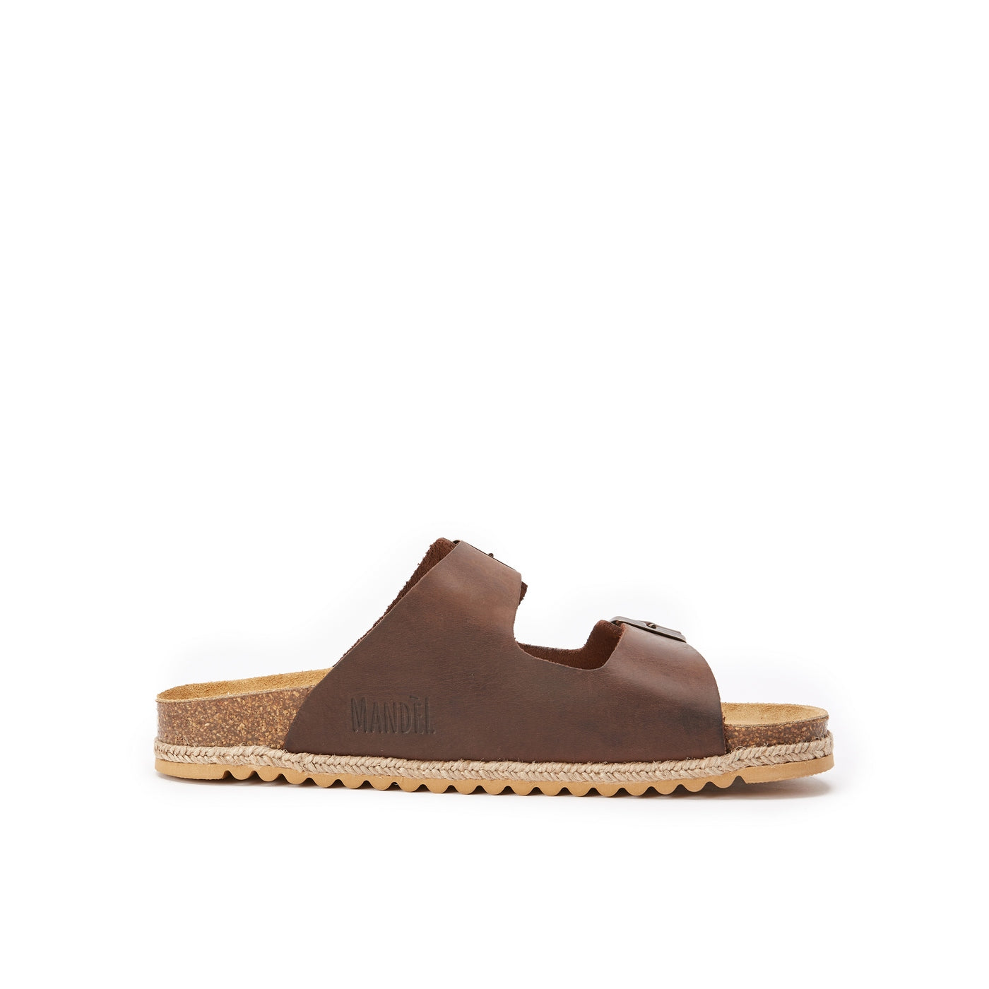 Mandel - Alberto Oiled Leather Dark Brown - Women's