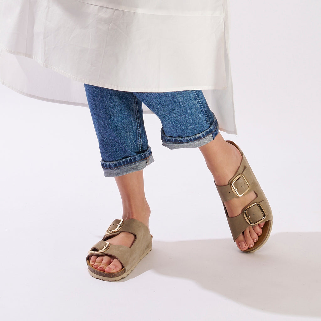 Sandalias Alberto - Taupe - Mujer