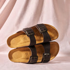 Sandales Alberto - Dark Brown - Homme