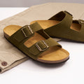 Alberto Suede Moss Green - Men