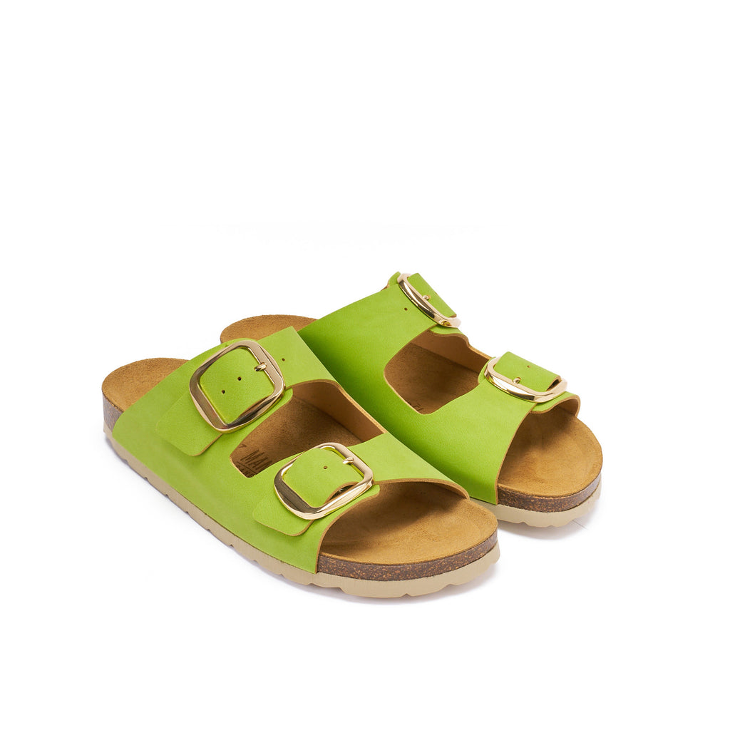 Sandalias Alberto - Verde - Mujer