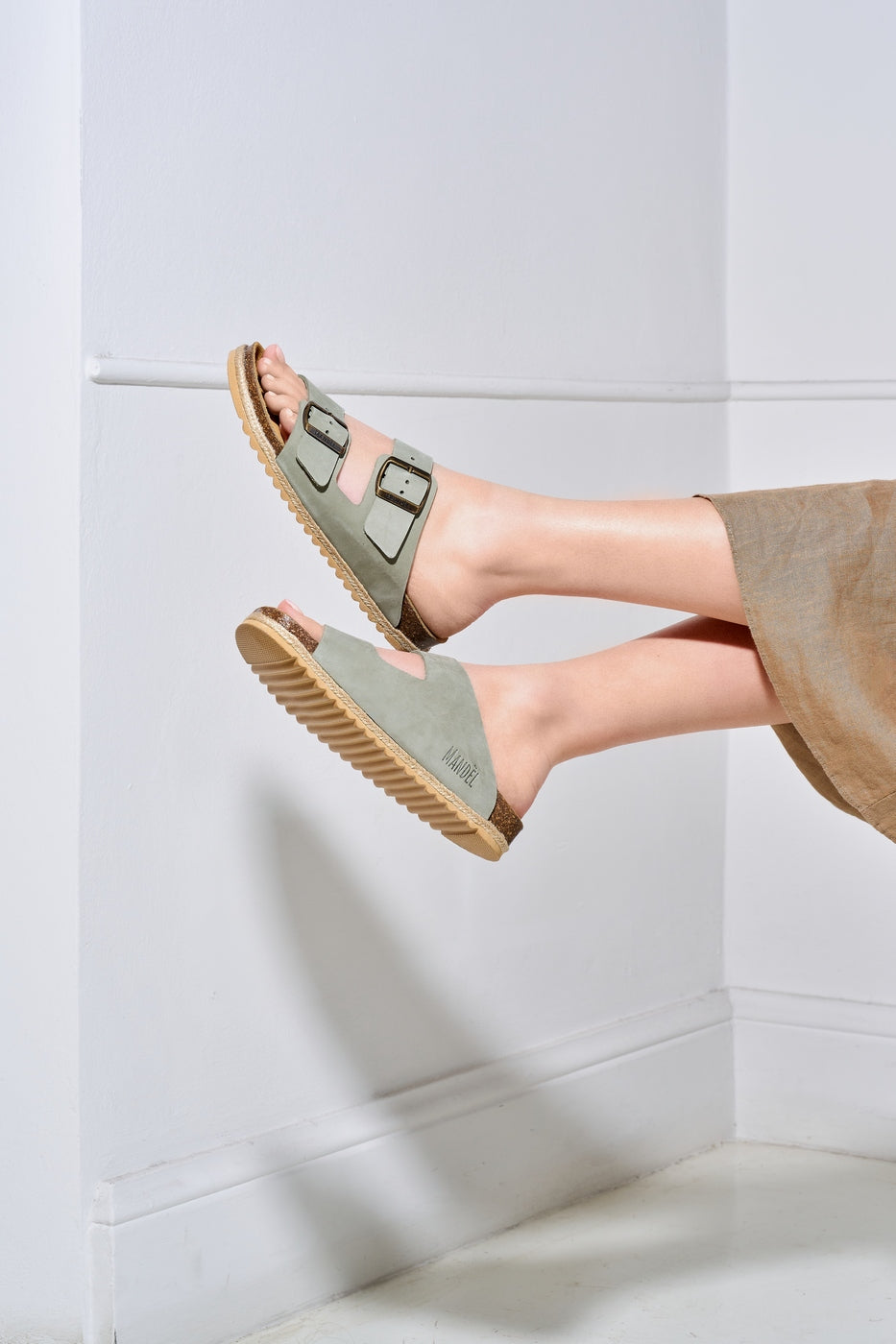 Sandales Alberto - Green - Femme