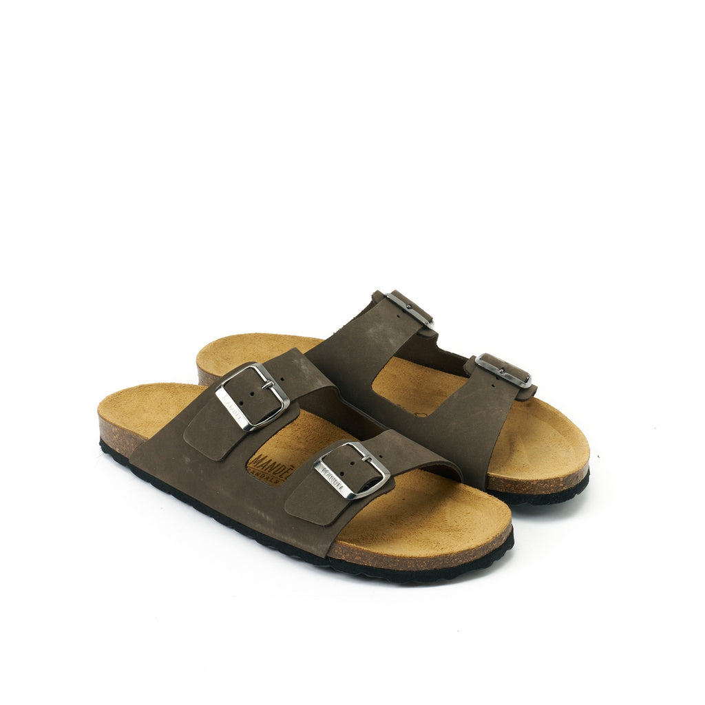 Alberto Sandals - Gray - Men